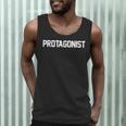 Protagonist English Literature Teacher Costume T Shirt Men Tank Top, novelty gifts, funny gifts Protagonist English Literature Teacher Costume T Shirt Men Tank Top, novelty gifts, funny gifts