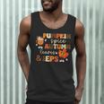 Pumpkin Spice Autumn Leaves IEPS Sped Teacher Fall Men Tank Top, novelty gifts, funny gifts
