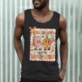 Pumpkin Teacher Preppy Fall In Love With Learning Autumn Men Tank Top, novelty gifts, funny gifts