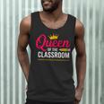 Queen Of The Classroom Teacher Men Tank Top, novelty gifts, funny gifts