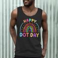 Rainbow Happy Dot Day Shirts Teacher Kids September 15th Men Tank Top, novelty gifts, funny gifts