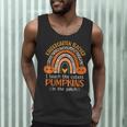 Rainbow I Teach The Cutest Pumpkins Kindergarten Teacher Men Women Men Tank Top, novelty gifts, funny gifts Rainbow I Teach The Cutest Pumpkins Kindergarten Teacher Men Women Men Tank Top, novelty gifts, funny gifts