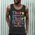 There Their They'Re English Teacher Grammar Memes Men Tank Top, novelty gifts, funny gifts There Their They'Re English Teacher Grammar Memes Men Tank Top, novelty gifts, funny gifts