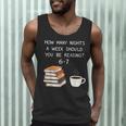 Reading 67 Six Seven Meme English Teacher Book Lover Men Tank Top, novelty gifts, funny gifts