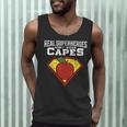 Real Superheroes Don't Wear Capes Teacher Shirt Teaching Te Men Tank Top, novelty gifts, funny gifts