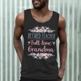 Retired Teacher Full Time Grandma Teaching Retirement Men Tank Top, novelty gifts, funny gifts