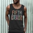 Retro Fifth Grade Dream Team Groovy Teacher Back To School Men Women Girls Kids Men Tank Top, novelty gifts, funny gifts