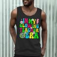 Retro Groovy In My Glowing Teacher Era Happy Teacher's Day Men Tank Top, novelty gifts, funny gifts