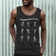 Retro Halloween Kindergarten Teacher Skeleton Trick Or Treat Men Women Kids Men Tank Top, novelty gifts, funny gifts