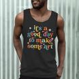 Retro It's a Good Day To Make Some Art Teacher Student Men Tank Top, novelty gifts, funny gifts
