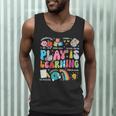 Retro Play Is Learning Kindergarten Teacher Team Women Men Tank Top, novelty gifts, funny gifts