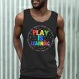 Retro Play Is Learning Teacher Back To School Men Tank Top, novelty gifts, funny gifts