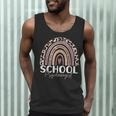 School Psych Teacher School Psychologist Leopard Rainbow Men Tank Top, novelty gifts, funny gifts