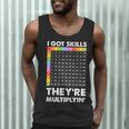 I Got Skills They'Re Multiplying Nerd Math Teacher Men Tank Top, novelty gifts, funny gifts