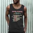 Social Studies Is Relevant History Teacher History Buff Men Tank Top, novelty gifts, funny gifts