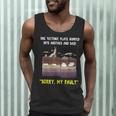 Sorry My Fault Earthquake Tectonic Plate Science Teacher Pun Men Tank Top, novelty gifts, funny gifts