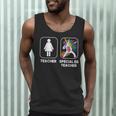 Special Ed Teacher Dabbing Unicorn Teacher Women Men Tank Top, novelty gifts, funny gifts