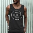 Special Education Teacher- SPED Shhh Just Use Visuals For Men Women Men Tank Top, novelty gifts, funny gifts