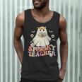Spooky Teacher Groovy Retro Ghost Teacher Halloween 2023 For Men Women Kids Men Tank Top, novelty gifts, funny gifts Spooky Teacher Groovy Retro Ghost Teacher Halloween 2023 For Men Women Kids Men Tank Top, novelty gifts, funny gifts