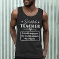 Substitute Teacher Definition Men Tank Top, novelty gifts, funny gifts Substitute Teacher Definition Men Tank Top, novelty gifts, funny gifts