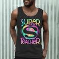 Super Teacher Back To School Apple Tie Dye First Day Men Tank Top, novelty gifts, funny gifts Super Teacher Back To School Apple Tie Dye First Day Men Tank Top, novelty gifts, funny gifts