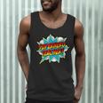 Superhero Teacher Retro Comic Teaching Superpower Men Tank Top, novelty gifts, funny gifts