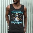 Surviving The Teacher Life Pjs Pajamas Christmas Xmas Teache Men Tank Top, novelty gifts, funny gifts