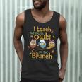 I Teach The Cutest Owls On The Branch Teacher Fall Autumn Men Tank Top, novelty gifts, funny gifts