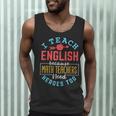 I Teach English Because Math Teachers Need Heroes Too Men Tank Top, novelty gifts, funny gifts I Teach English Because Math Teachers Need Heroes Too Men Tank Top, novelty gifts, funny gifts