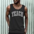 Teach Teacher Checkered First Day Of School Back To School Men Tank Top, novelty gifts, funny gifts