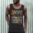 Teacher We Are Like A Box Of Crayons Back To School Men Tank Top, novelty gifts, funny gifts Teacher We Are Like A Box Of Crayons Back To School Men Tank Top, novelty gifts, funny gifts