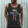 The Teacher Elf Shirt Matching Family Christmas Elf Men Women Kids Men Tank Top, novelty gifts, funny gifts