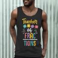 Teacher Of Fractions For Math Teacher Men Tank Top, novelty gifts, funny gifts