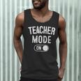Teacher Mode On School Education Educator Men Tank Top, novelty gifts, funny gifts Teacher Mode On School Education Educator Men Tank Top, novelty gifts, funny gifts