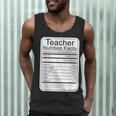 Teacher Nutrition Facts Teachers Nutritional Fact Men Tank Top, novelty gifts, funny gifts Teacher Nutrition Facts Teachers Nutritional Fact Men Tank Top, novelty gifts, funny gifts
