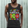 My Teacher Survived 100 Days Of Me 100 Days Of School Men Tank Top, novelty gifts, funny gifts