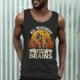 Teacher All Teachers Love Brains Halloween Men Tank Top, novelty gifts, funny gifts