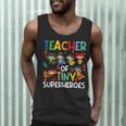 Teacher Of Tiny Superheroes Teach 100th Day Of School Men Women Girls Kids Men Tank Top, novelty gifts, funny gifts