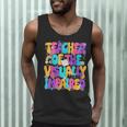 Teacher Of The Visually Impaired Blindness Awareness Men Tank Top, novelty gifts, funny gifts Teacher Of The Visually Impaired Blindness Awareness Men Tank Top, novelty gifts, funny gifts