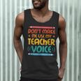 Teacher Voice Teacherlife Primary School Teacher Men Tank Top, novelty gifts, funny gifts