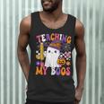 Teaching My Boos Ghost Teacher Cute Pencil Halloween Teacher Men Tank Top, novelty gifts, funny gifts