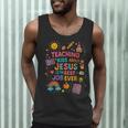 Teaching Kids About Jesus Is The Best Job Ever Bible Teacher Men Tank Top, novelty gifts, funny gifts