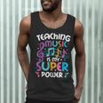 Teaching Music Is My Superpower Music Teacher For Men Women Kids Men Tank Top, novelty gifts, funny gifts