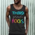 Third Grade Rocks Shirt Team 3rd Grade Teacher Men Tank Top, novelty gifts, funny gifts
