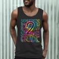 Tie Dye 2nd Grade Typography Team Second Grade Teacher Men Tank Top, novelty gifts, funny gifts Tie Dye 2nd Grade Typography Team Second Grade Teacher Men Tank Top, novelty gifts, funny gifts