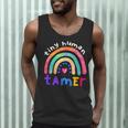 Tiny Human Tamer Watercolor Rainbow Daycare Teacher Men Tank Top, novelty gifts, funny gifts