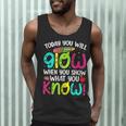 Today You Will Glow When You Show What You Know Teachers Day Men Tank Top, novelty gifts, funny gifts