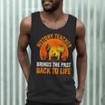 History Teacher Brings Past Back To Life Halloween Zombie Men Tank Top, novelty gifts, funny gifts History Teacher Brings Past Back To Life Halloween Zombie Men Tank Top, novelty gifts, funny gifts