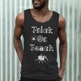 Trick Or Teach Halloween Teacher Shirt Teaching Spider Tee For Men Women Kids Men Tank Top, novelty gifts, funny gifts