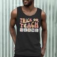 Trick Or Teach With Symbols Special Education Teacher Spooky Men Tank Top, novelty gifts, funny gifts
